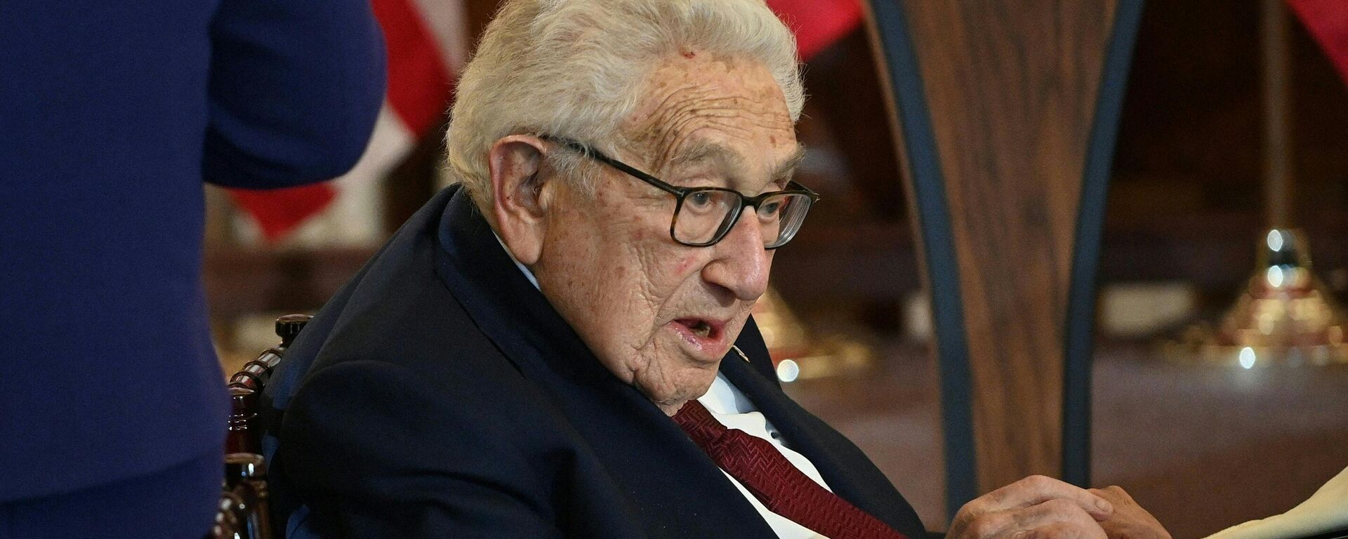 Henry Kissinger, exsecretario de Estado de EEUU, en diciembre de 2022 - Sputnik Mundo, 1920, 16.06.2023
