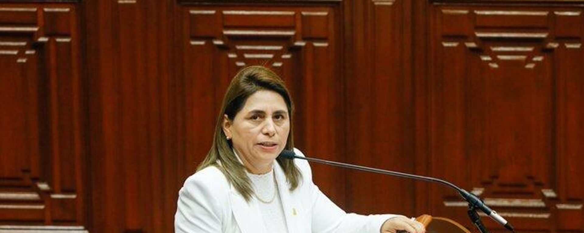 Rosa Gutiérrez presentó este jueves 15 de junio su renuncia como ministra de Salud de Perú. - Sputnik Mundo, 1920, 16.06.2023