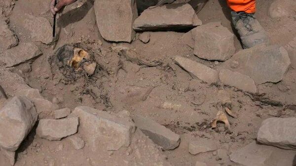 La momia de 3000 años hallada en Perú - Sputnik Mundo
