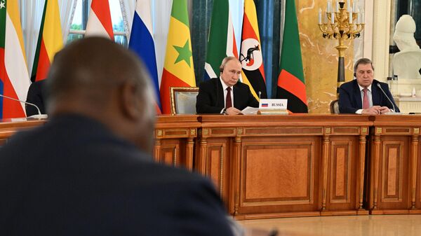 Reunión con líderes africanos - Sputnik Mundo