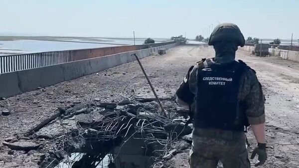 Las FFAA ucranianas atacan a los puentes del estrecho de Chongar - Sputnik Mundo