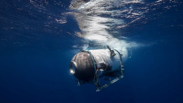 Sumersión del submarino Titan de OceanGate. Foto de archivo - Sputnik Mundo