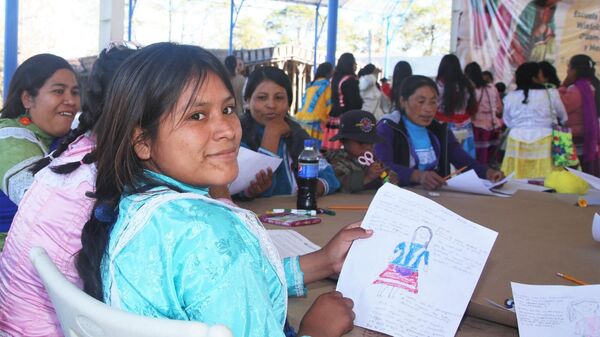 Mujeres de más de 100 comunidades indígenas de Jalisco, Nayarit y Durango participan en la Escuela de Derechos - Sputnik Mundo