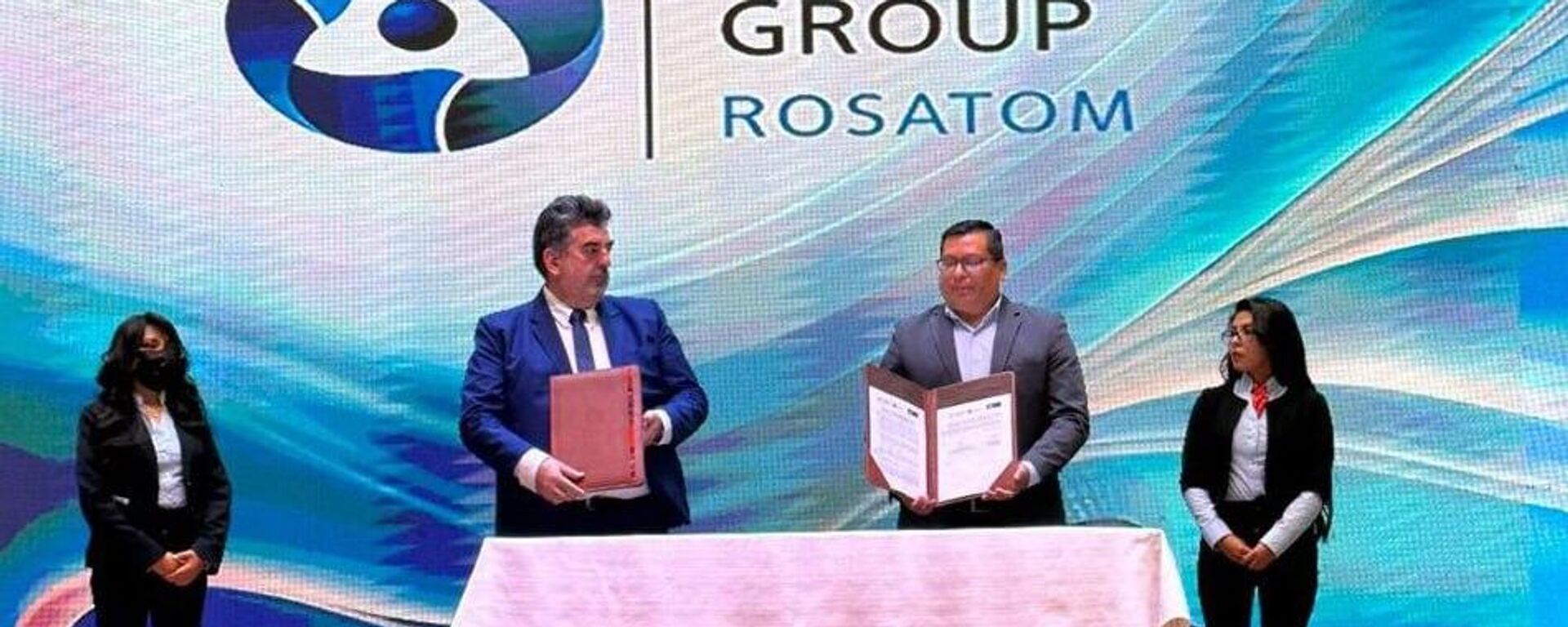 La rusa Rosatom y la boliviana YLB firman convenio para la extracción y producción de litio, el 29 de junio de 2023  - Sputnik Mundo, 1920, 29.06.2023