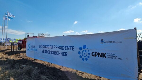 Inauguración del Gasoducto Presidente Néstor Kirchner  - Sputnik Mundo