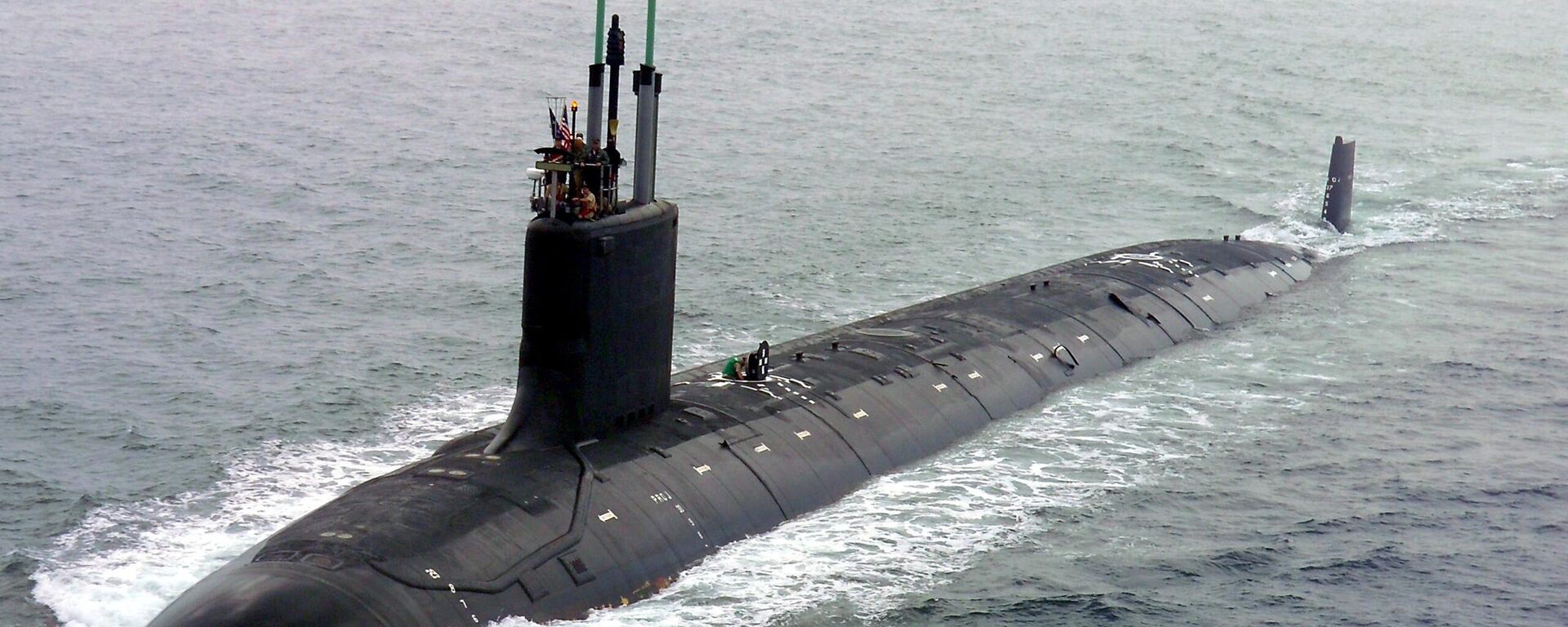 El submarino de ataque de propulsión nuclear del clase Virginia (SSN 774) de EEUU - Sputnik Mundo, 1920, 12.07.2023
