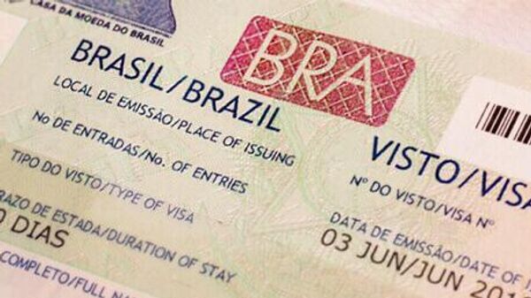 México y Brasil adoptan visas electrónicas  - Sputnik Mundo