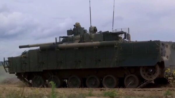 El vehículo de combate BMP-3 - Sputnik Mundo
