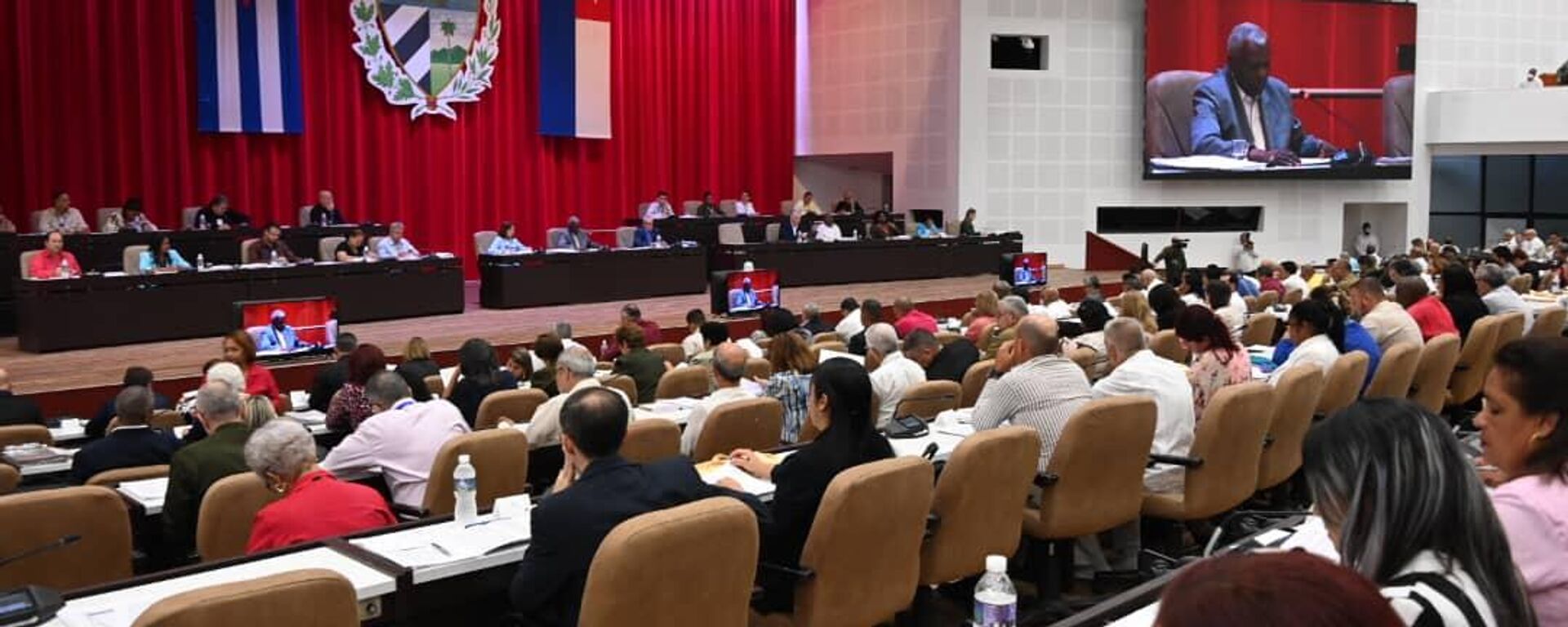 La X Legislatura de la Asamblea Nacional del Poder Popular (Parlamento) de Cuba - Sputnik Mundo, 1920, 20.12.2023