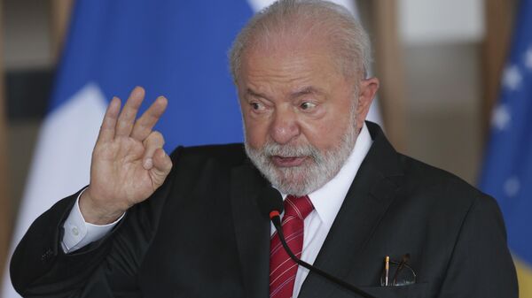 Luiz Inacio Lula da Silva, presidente de Brasil  - Sputnik Mundo