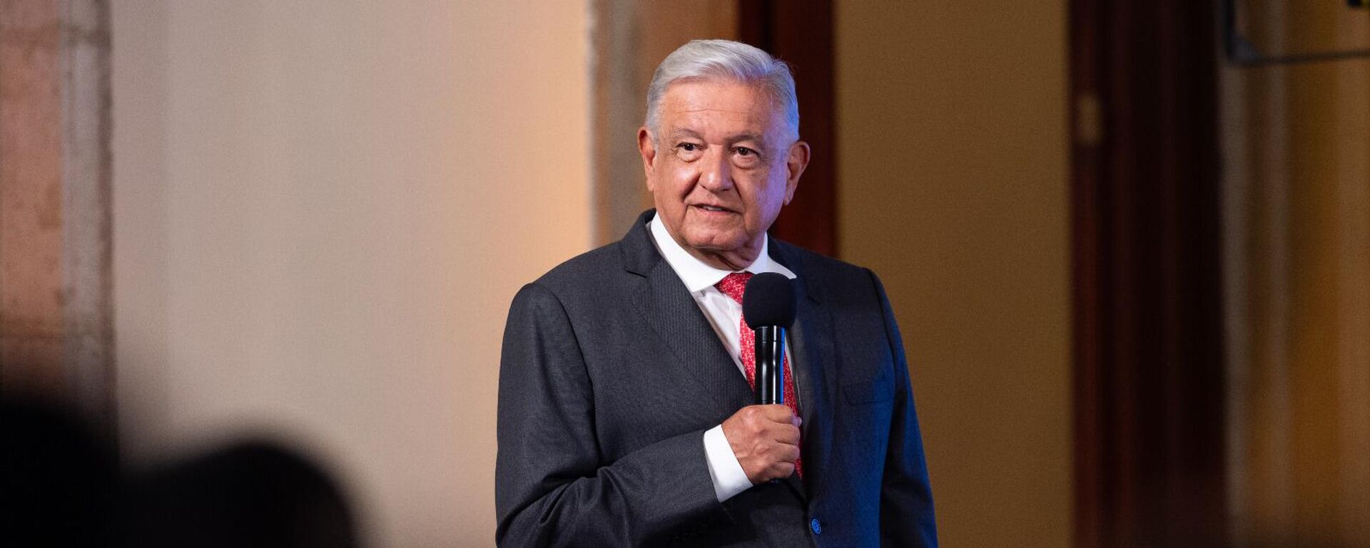 El presidente de México, Andrés Manuel López Obrador - Sputnik Mundo, 1920, 18.09.2023