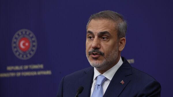 Hakan Fidan, el ministro de Exteriores de Turquía - Sputnik Mundo