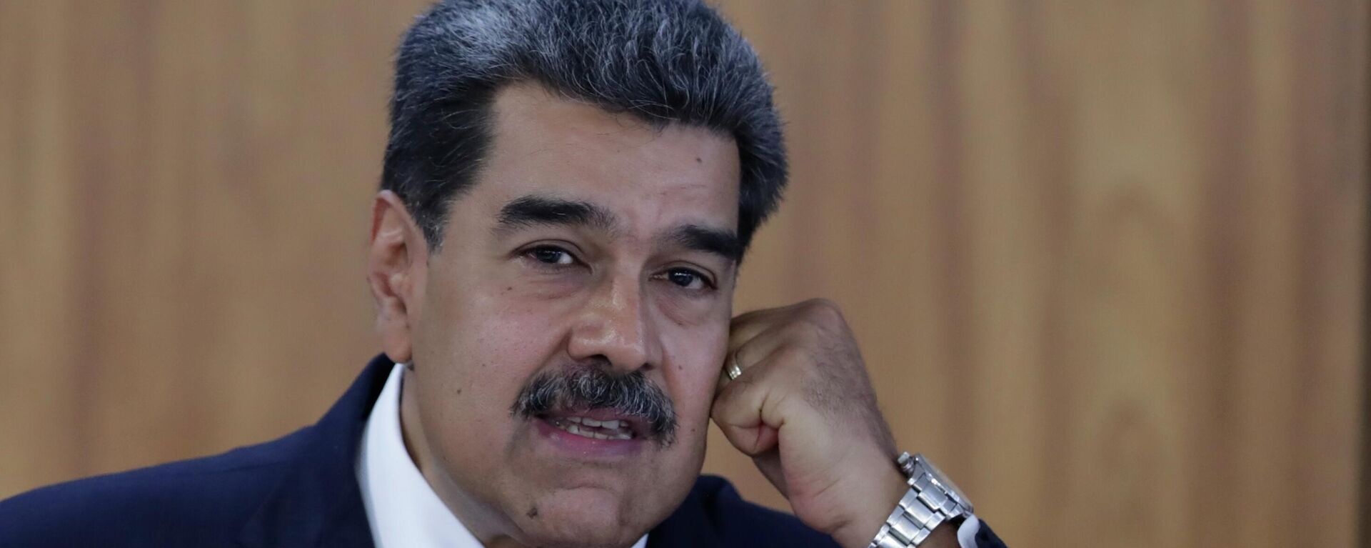 Nicolás Maduro, el presidente de Venezuela, en el palacio de Planalto en Brasilia, Brasil, el 29 de mayo de 2023. - Sputnik Mundo, 1920, 17.10.2023