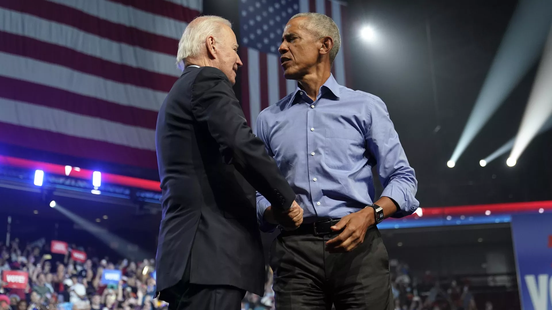 Joe Biden y Barack Obama (archivo) - Sputnik Mundo, 1920, 21.07.2024