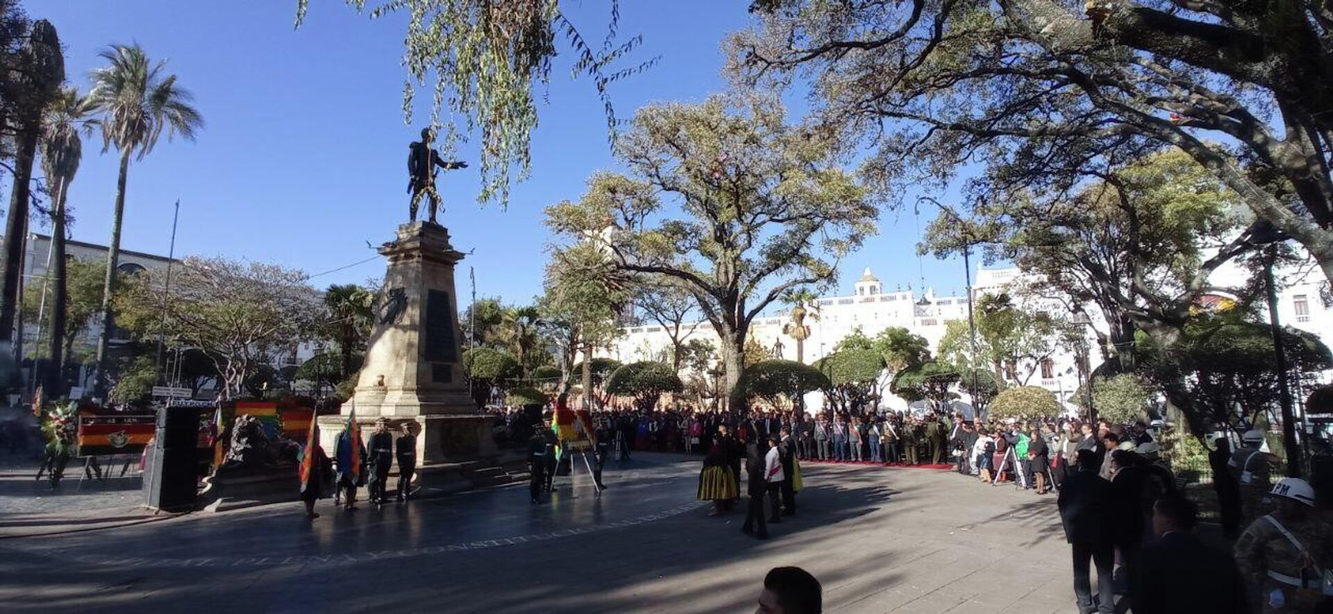La ciudad de Sucre protagonizó la ceremonia por la independencia de Bolivia - Sputnik Mundo, 1920, 20.01.2024