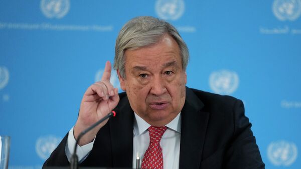 Antonio Guterres, el secretario general de la ONU - Sputnik Mundo