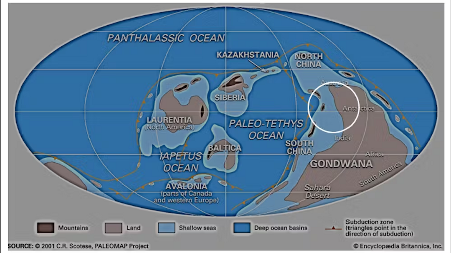 La estructura Deniliquin se creó probablemente en el este de Gondwana durante el Ordovícico Superior - Sputnik Mundo, 1920, 11.08.2023