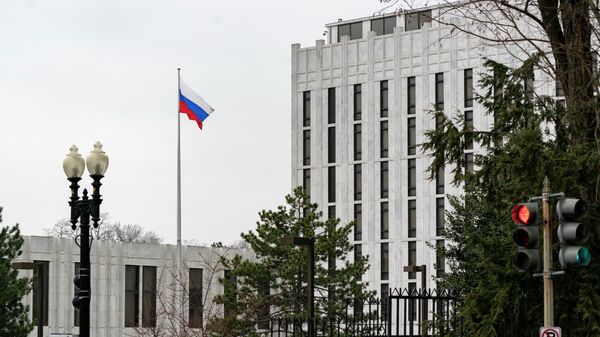 La Embajada rusa en Washington, EEUU  - Sputnik Mundo