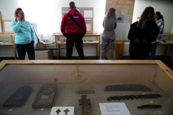 La reanudación de la presencia rusa en la región comenzó en la década de 2010.En la foto: Museo de Historia Local en la ciudad de Barentsburg, en el archipiélago de Svalbard. - Sputnik Mundo