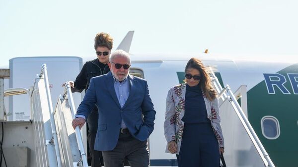 Lula llega a Sudáfrica para la Cumbre de BRICS, 21 de agosto de 2023 - Sputnik Mundo