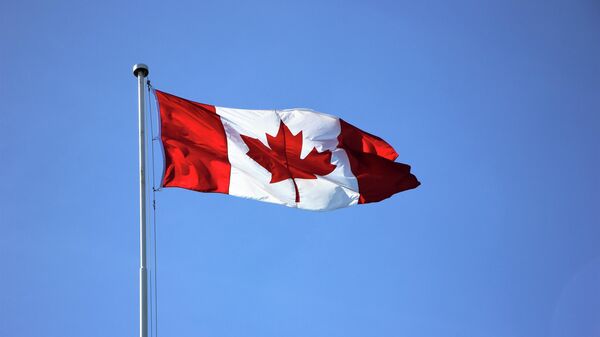 La bandera de Canadá. - Sputnik Mundo