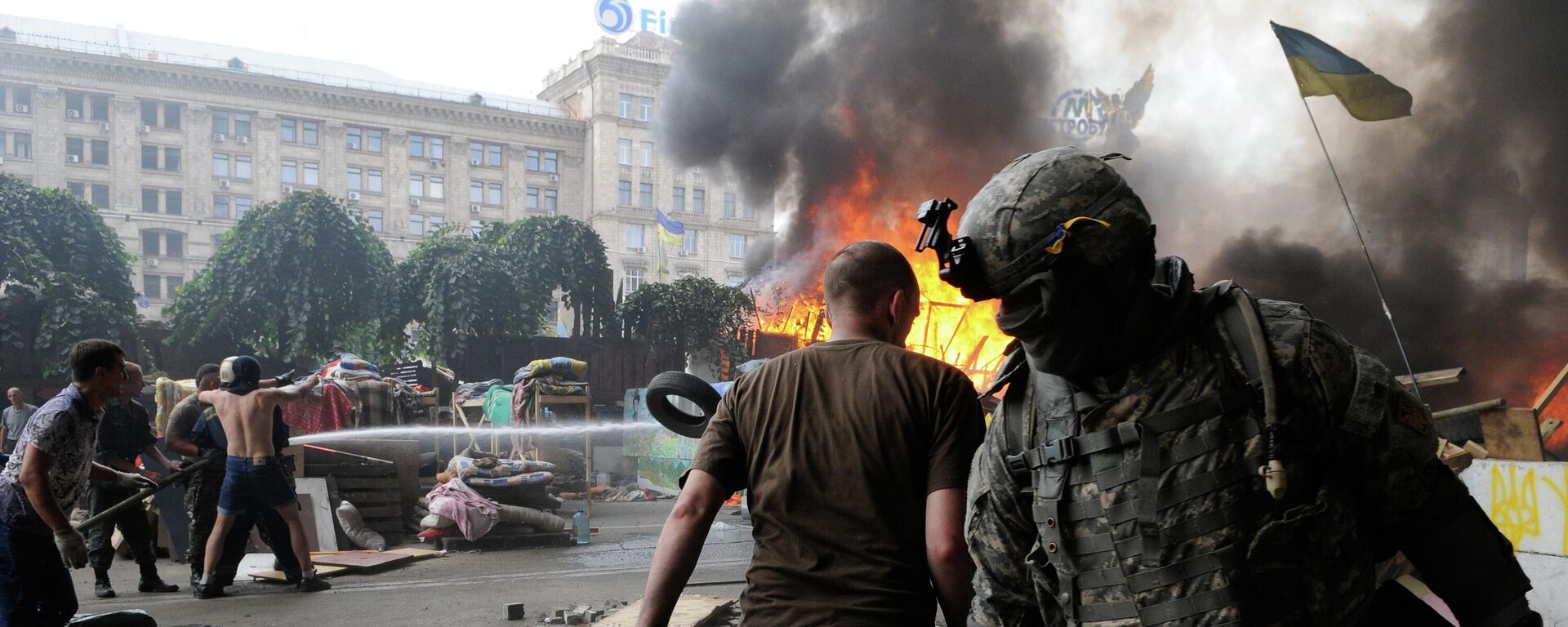 Protestas en Kiev, Ucrania, 2014  - Sputnik Mundo, 1920, 26.08.2023