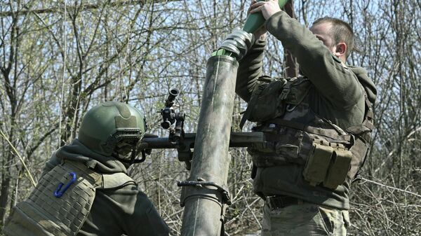El Ejército de Ucrania (imagen referencial) - Sputnik Mundo