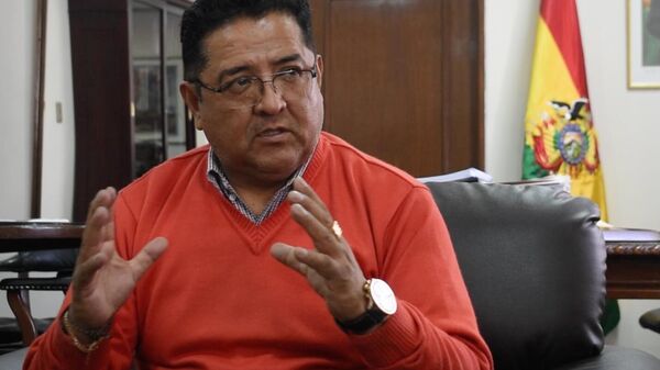 El ministro de Desarrollo Rural y Tierras de Bolivia, Remmy Gonzáles - Sputnik Mundo