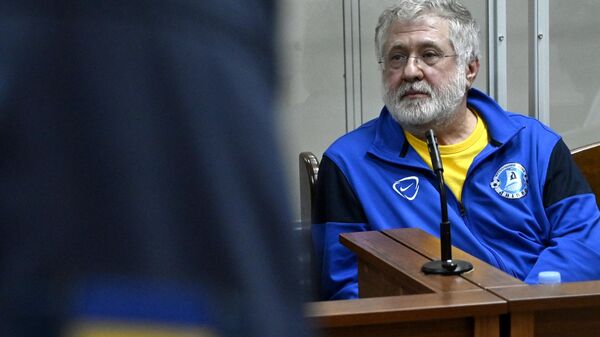 Ígor Kolomoiski, multimillonario ucraniano, comparece en el Tribunal de Distrito Shevchenkivsky en Kiev  - Sputnik Mundo