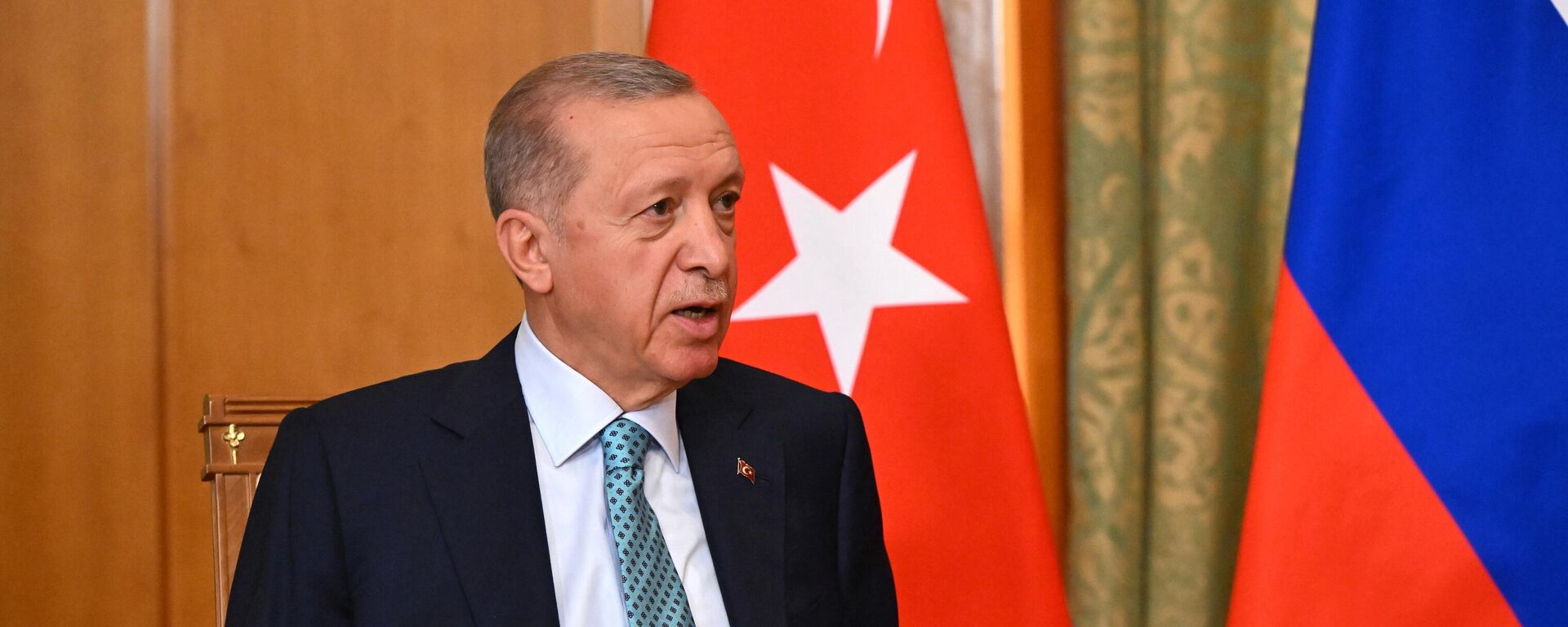 El presidente turco, Recep Tayyip Erdogan - Sputnik Mundo, 1920, 19.09.2023