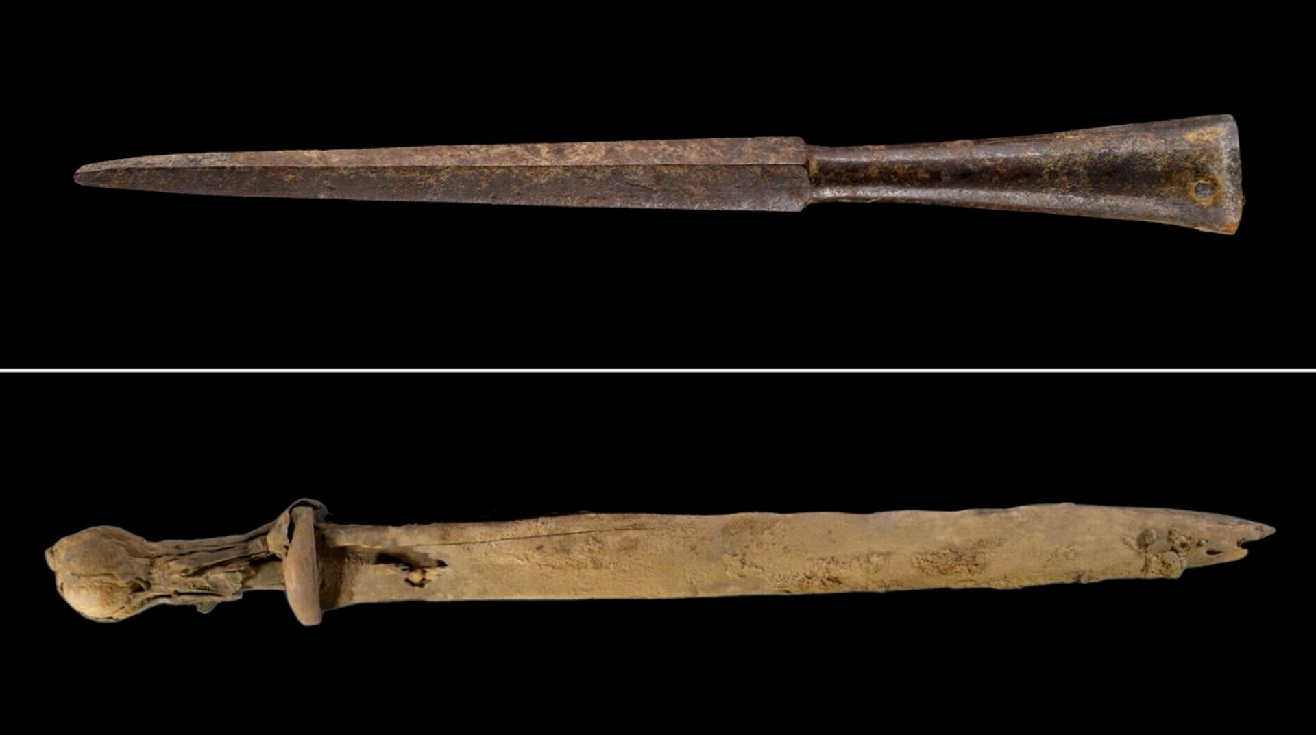 Cuatro espadas romanas de 1.900 años encontradas en el desierto de Judea - Sputnik Mundo, 1920, 07.09.2023