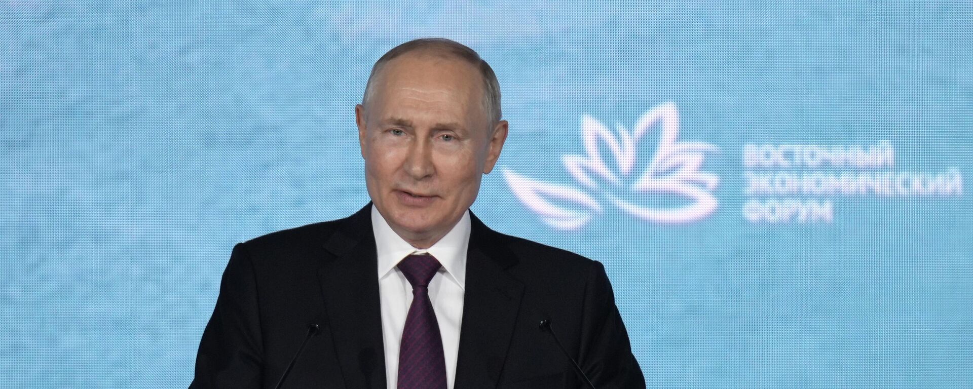 Vladímir Putin, presidente ruso en el Foro Económico Oriental en Rusia - Sputnik Mundo, 1920, 12.09.2023