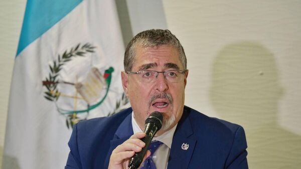 El presidente de Guatemala, Bernardo Arévalo - Sputnik Mundo