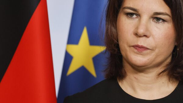 La ministra de Exteriores de Alemania, Annalena Baerbock - Sputnik Mundo