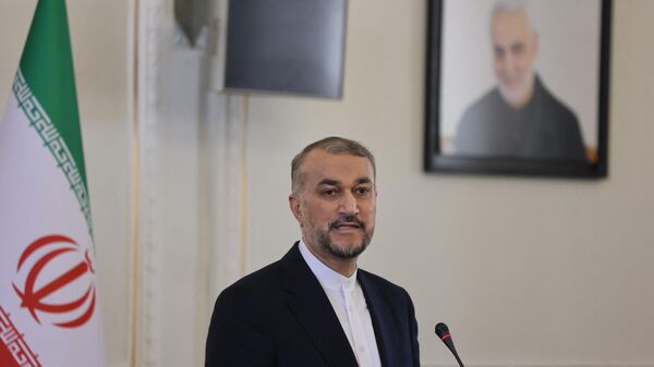 El canciller iraní, Hossein Amir Abdollahian - Sputnik Mundo