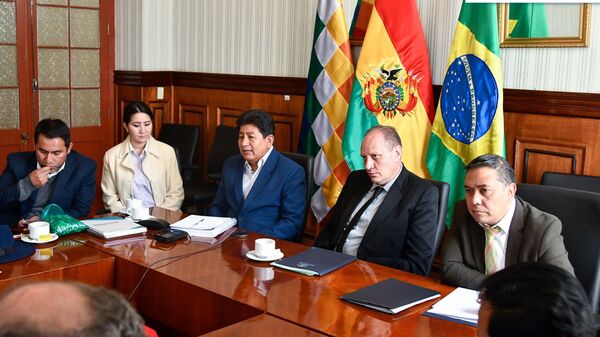 Reunión de equipos técnicos de Bolivia y Brasil para la construcción del puente binacional - Sputnik Mundo