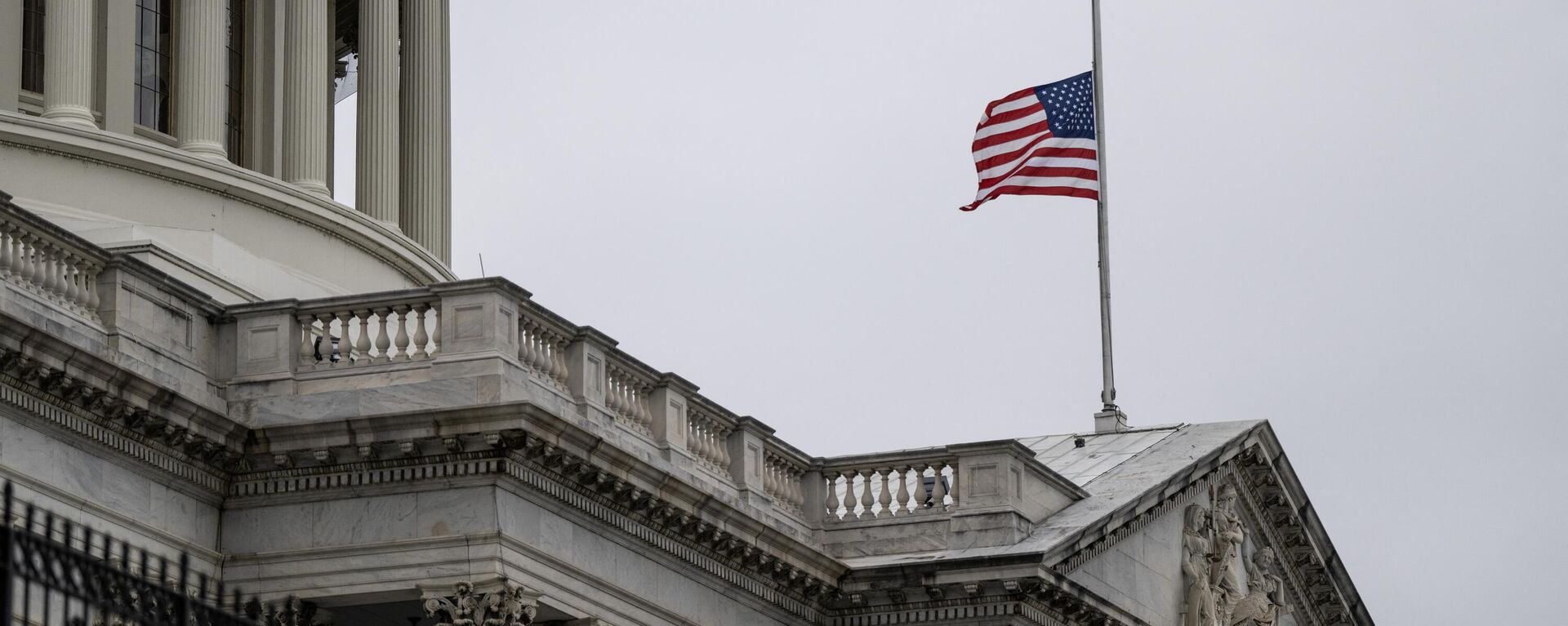 El Capitolio de los Estados Unidos es el edificio que alberga las dos cámaras del Congreso de los Estados Unidos. - Sputnik Mundo, 1920, 26.10.2023
