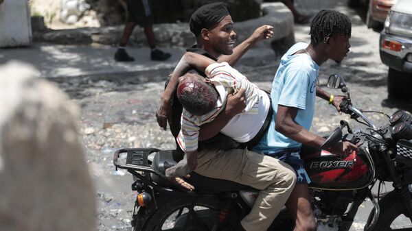 Violencia en Haití (archivo)  - Sputnik Mundo