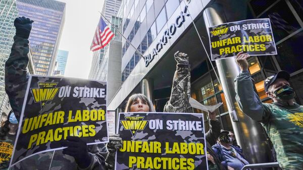 EEUU se enfrenta a una de sus mayores huelgas de los trabajadores de la salud - Sputnik Mundo