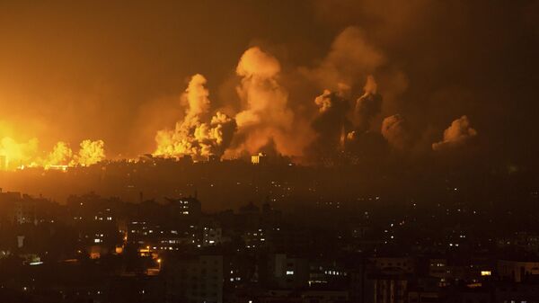 La escalada entre Israel y la Franja de Gaza - Sputnik Mundo