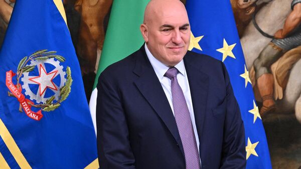 El Ministro de Defensa italiano, Guido Crosetto  - Sputnik Mundo