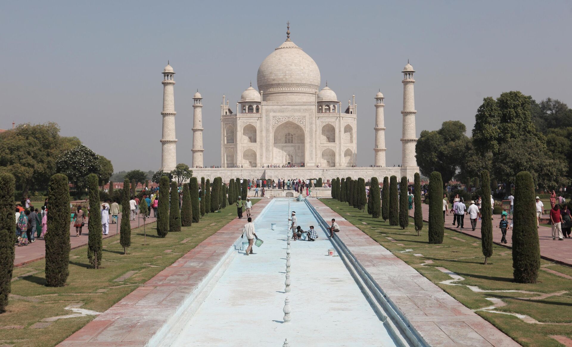 Taj Mahal, ciudad de Agra, India  - Sputnik Mundo, 1920, 17.11.2023