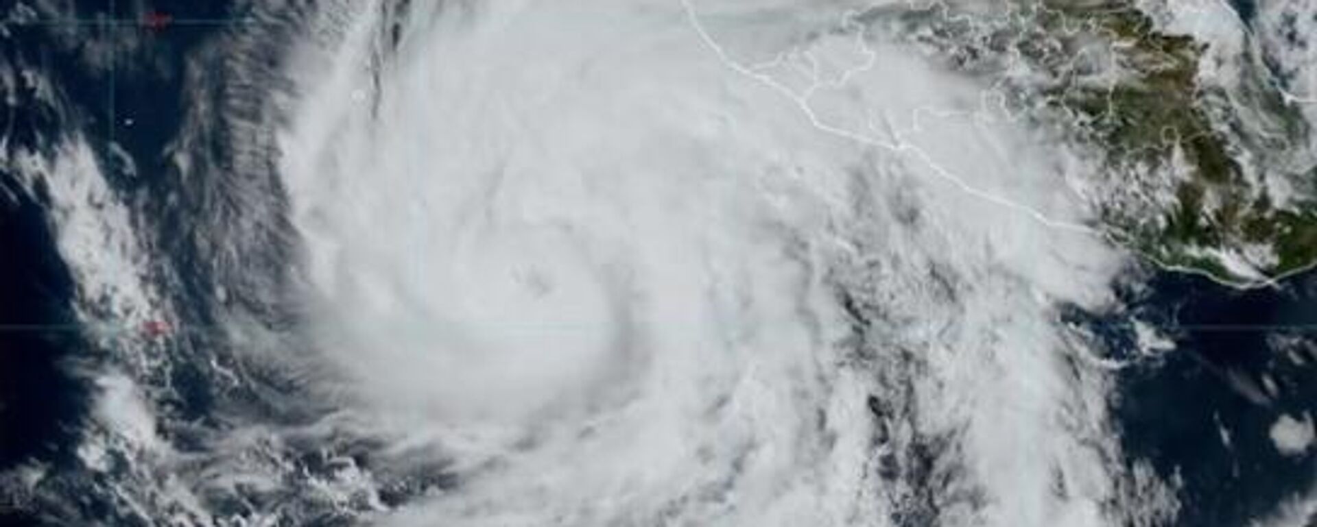 El huracán 'Norma', categoría 1, llega a las costas de México - Sputnik Mundo, 1920, 19.10.2023