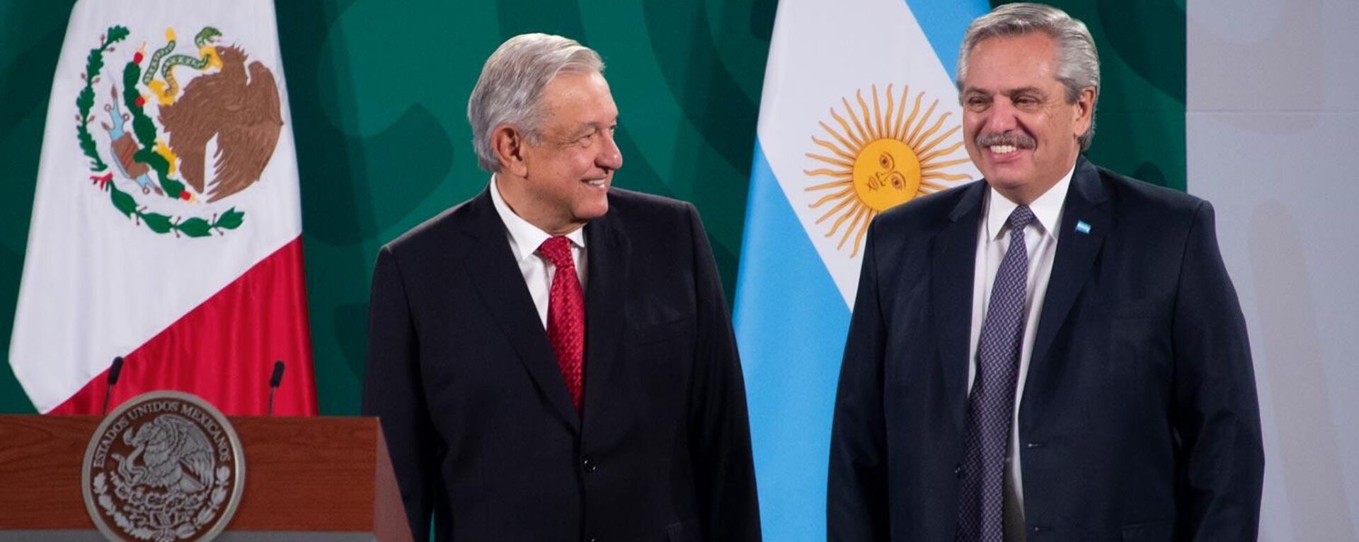 La relación entre México y Argentina es positiva, aún más en los mandatos de Andrés Manuel López Obrador y Alberto Fernández. - Sputnik Mundo, 1920, 21.10.2023