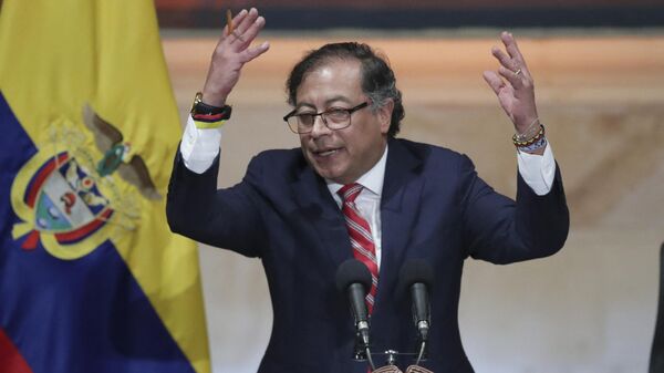 El presidente de Colombia, Gustavo Petro - Sputnik Mundo