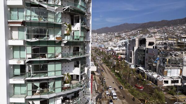 Acapulco presentó severos daños tras el paso de 'Otis' - Sputnik Mundo