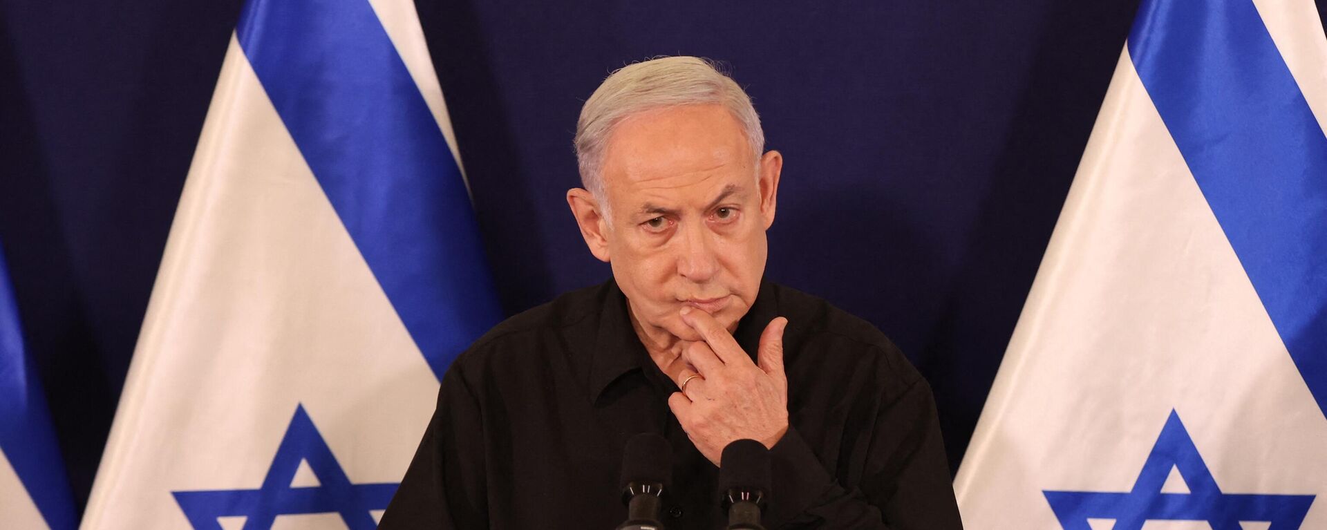 El primer ministro israelí Benjamin Netanyahu  - Sputnik Mundo, 1920, 01.11.2023