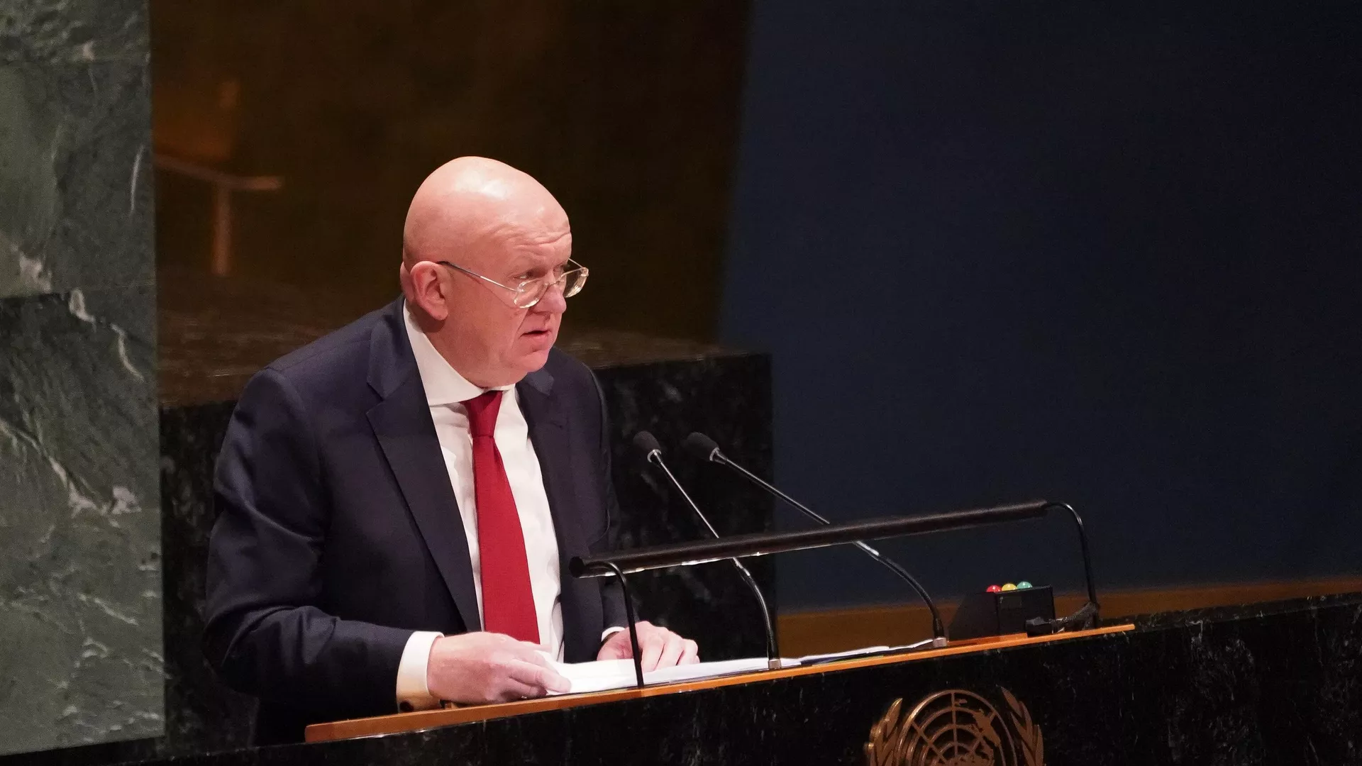 El embajador ruso ante la ONU, Vasili Nebenzia - Sputnik Mundo, 1920, 14.06.2024