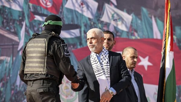 Yahya Sinwar, máximo jefe del grupo palestino Hamás - Sputnik Mundo