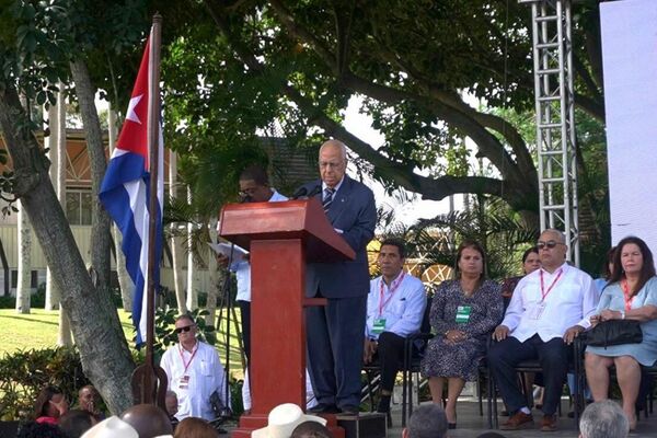 El ministro de Comercio de Cuba, Ricardo Cabrisas, en la FIHAV 2023 - Sputnik Mundo